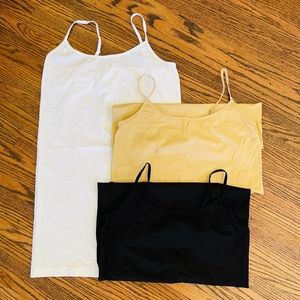 Maternity tanks 3-pack
